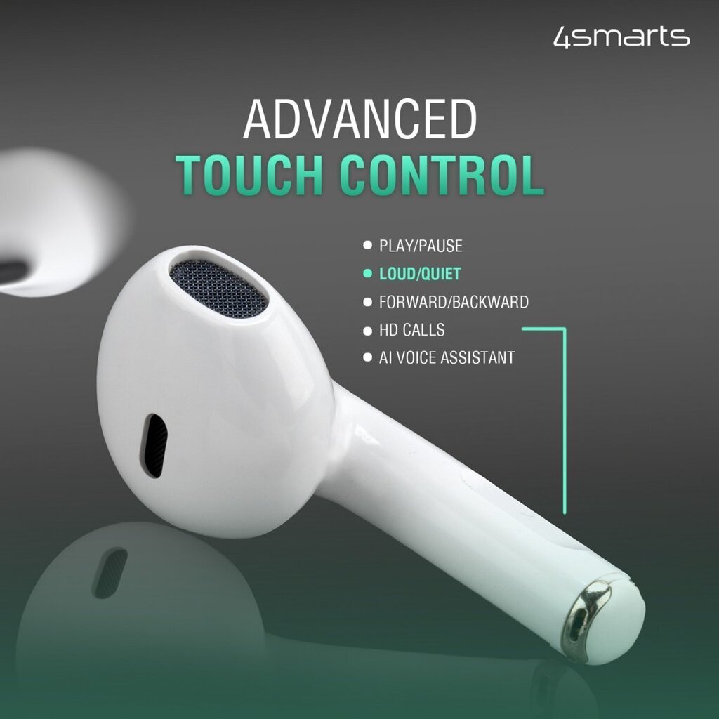 4smarts TWS SkyBuds Pro Bluetooth bezvadu austiņas цена и информация | Austiņas | 220.lv