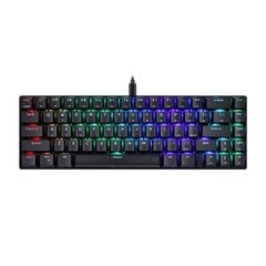 Mechanical gaming keyboard Motospeed CK67 RGB (black) цена и информация | Клавиатуры | 220.lv