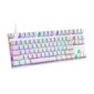 Mechanical gaming keyboard Motospeed K82 RGB (white) цена и информация | Klaviatūras | 220.lv