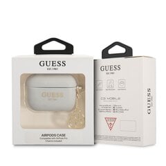 Guess 4G Charms silikona futrālis, paredzēts Airpods Pro, pelēka cena un informācija | Guess Datortehnika | 220.lv