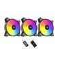 Aigo AR12 ARGB Computer Fan set 3in1 120x120 (black) цена и информация | Datora ventilatori | 220.lv