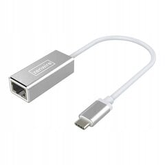 USB-C 3.1 USB-C 3.1 Ethernet RJ45 Gigabitinis 1000 Mbps LAN cena un informācija | Adapteri un USB centrmezgli | 220.lv