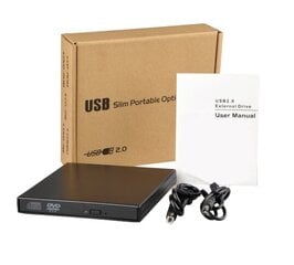 ĀRĒJĀ DZIŅA CD-R / DVD-RW / ROM USB RAKSTĪTĀJS 3 цена и информация | Оптические устройства | 220.lv