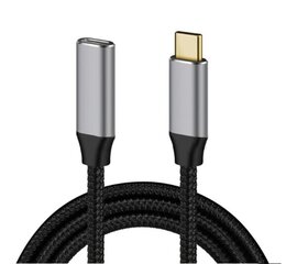 KABELIS USB-C Thunderbolt 3 10GB 100W 1M pagarinātājs цена и информация | Адаптеры и USB разветвители | 220.lv