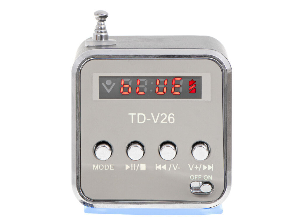 TD-V26, pelēks cena un informācija | Skaļruņi | 220.lv