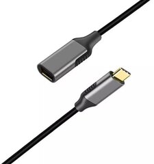 USB-C DisplayPort 1.2 sieviešu 4K 60HZ adaptera kabelis cena un informācija | Adapteri un USB centrmezgli | 220.lv