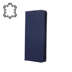 Geniune Leather Smart Pro case for Samsung Galaxy A53 5G navy blue цена и информация | Чехлы для телефонов | 220.lv