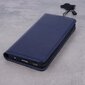 Geniune Leather Smart Pro case for Samsung Galaxy A53 5G navy blue cena un informācija | Telefonu vāciņi, maciņi | 220.lv