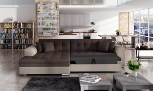 Stūra dīvāns E-Sorento-Sawana 14-pa kreisi cena un informācija | Dīvāni | 220.lv