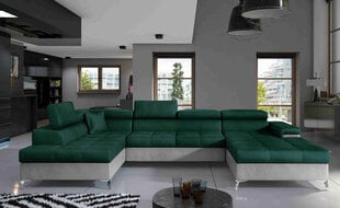 Угловой диван-кровать Эдуардо-Монолит 84-Левый цена и информация | Диваны | 220.lv