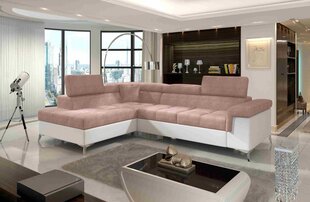 Угловой диван-кровать Eridano-Omega 91 / Soft 17-Left, коричневый цена и информация | Диваны | 220.lv