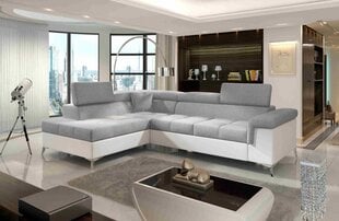 Угловой диван-кровать Eridano-Sawana 21 / Soft 17-Left, серый цена и информация | Диваны | 220.lv