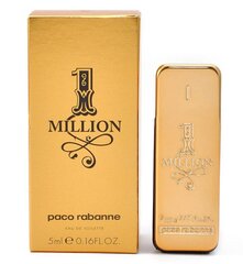 Paco Rabanne 1 Million EDT vīriešiem 5 ml цена и информация | Мужские духи | 220.lv