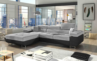 Угловой диван-кровать Armando-Left-Sawana 21 / Soft 11, серый цена и информация | Диваны | 220.lv