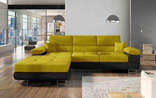 Угловой диван-кровать Armando-Left-Omega 68 / Soft 11, желтый цена и информация | Диваны | 220.lv