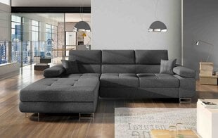 Угловой диван-кровать Армандо-Васак-Инари 96, серый цена и информация | Диваны | 220.lv