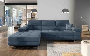 Угловой диван-кровать Армандо-Левая-Омега 86, серый цена и информация | Диваны | 220.lv