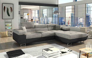 Угловой диван-кровать Armando-Parem-Berlin 01 / Soft 11, серый цена и информация | Диваны | 220.lv