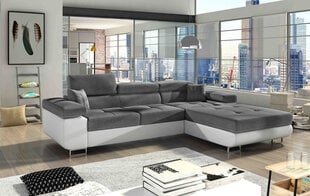 Угловой диван-кровать Armando-Right-Sawana 05 / Soft 17, серый цена и информация | Диваны | 220.lv