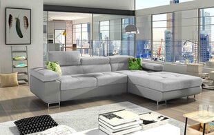 Угловой диван-кровать Armando-Parem-Soro 83 / Soft 29 / Jungle 32, серый цена и информация | Диваны | 220.lv