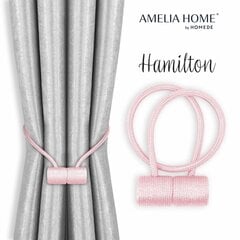 AmeliaHome aizkaru klipši Hamilton, 2 gab. цена и информация | Шторы, занавески | 220.lv