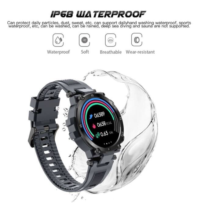 Senbono D13 Black cena un informācija | Viedpulksteņi (smartwatch) | 220.lv