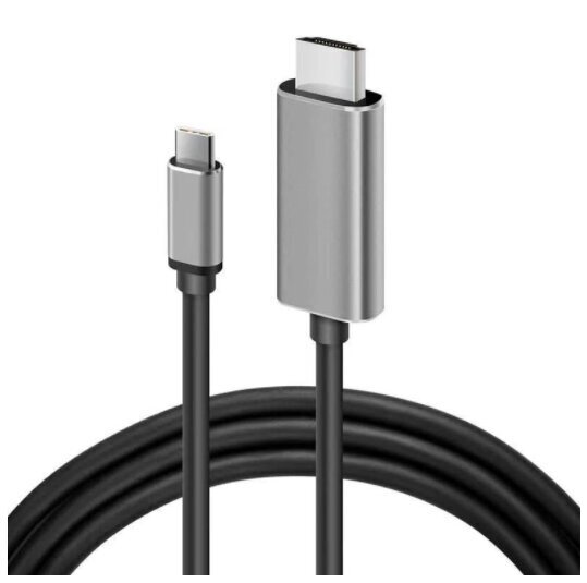 Kabelis ADAPTER USB-C 3.1 tipa C HDMI 4K 60 Hz MHL 2m cena un informācija | Adapteri un USB centrmezgli | 220.lv