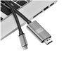 Kabelis ADAPTER USB-C 3.1 tipa C HDMI 4K 60 Hz MHL 2m cena un informācija | Adapteri un USB centrmezgli | 220.lv