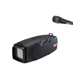 XO Bluetooth speaker F33 black with a wired microphone цена и информация | Аудиоколонки | 220.lv