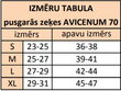 Kompresijas pusgarās zeķes AVICENUM 70, 10-17 mmHg, melna krāsa cena un informācija | Ķermeņa daļu fiksatori | 220.lv