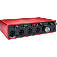 Аудио интерфейс Focusrite Scarlett 18i8 3rd Gen USB цена и информация | Принадлежности для музыкальных инструментов | 220.lv