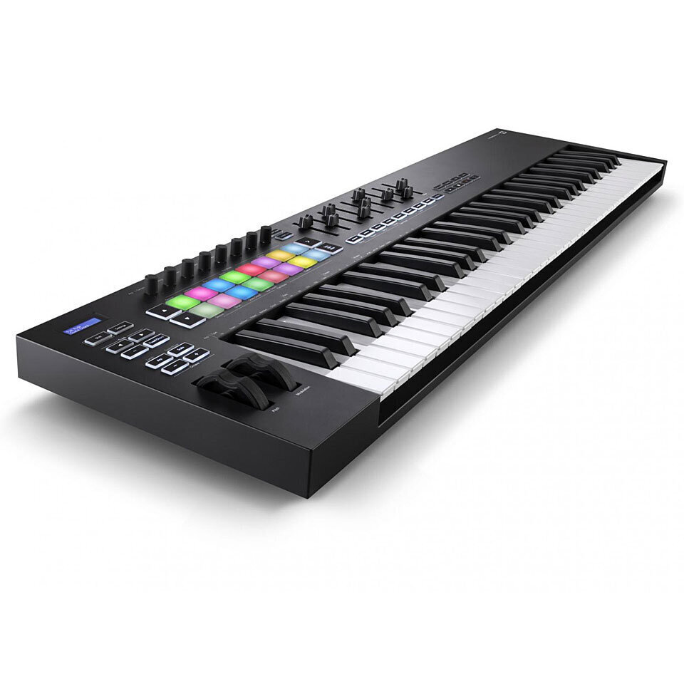 Novation Launchkey 61 MK3 midi klaviatūra cena un informācija | Mūzikas instrumentu piederumi | 220.lv