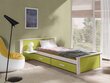 Vienguļamā gulta Minnesota Plus 80-biały / iguana cena un informācija | Gultas | 220.lv
