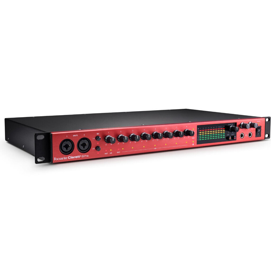 Skaņas karte Focusrite Clarett+ 8Pre cena un informācija | Mūzikas instrumentu piederumi | 220.lv