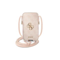 Guess smartphone purse 6,7" GUPHL4GMGPI pink 4G Big Metal Logo GUPHL4GMGPI цена и информация | Чехлы для телефонов | 220.lv