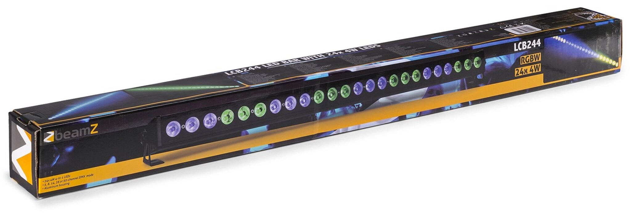 BeamZ LCB244 LED Bar 24x 4W цена и информация | Svētku dekorācijas | 220.lv