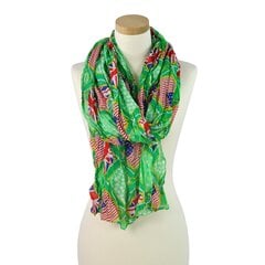 Шарф Art of Polo | зеленый, многоцветный sz2442-1 цена и информация | Женские шарфы, платки | 220.lv
