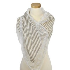 Шарф Art of Polo | светло-коричневый, белый sz0406-2 цена и информация | Женские шарфы, платки | 220.lv