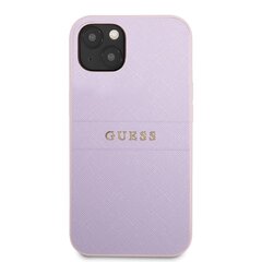 Guess PU Leather Saffiano чехол для iPhone 13 mini Purple цена и информация | Чехлы для телефонов | 220.lv