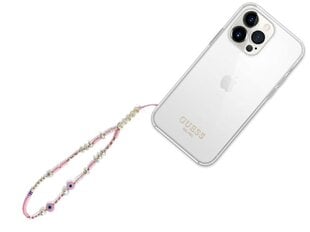 Guess Phone Strap Beads Shell Pink цена и информация | Держатели для телефонов | 220.lv