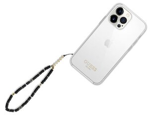 Guess Phone Strap Heishi Beads Black цена и информация | Держатели для телефонов | 220.lv