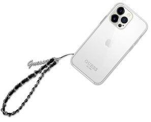 Guess Phone Strap Chain Charms Black cena un informācija | Mobilo telefonu aksesuāri | 220.lv