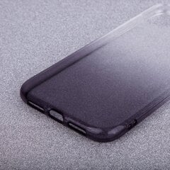 Fusion Gradient case silikona aizsargapvalks Samsung S908 Galaxy S22 Ultra caurspīdīgs - pelēks cena un informācija | Telefonu vāciņi, maciņi | 220.lv