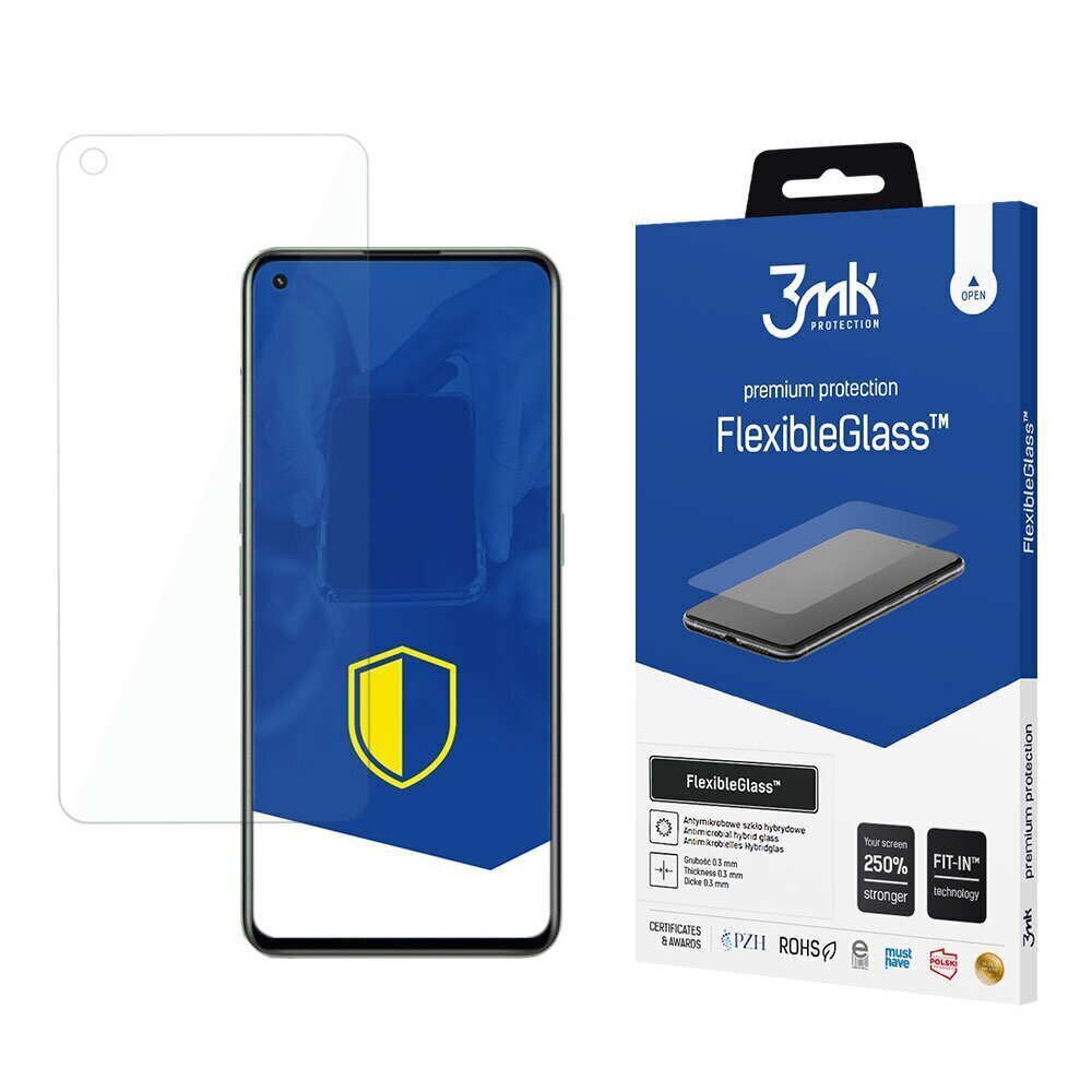 Realme GT 2 5G - 3mk FlexibleGlass™ screen protector цена и информация | Ekrāna aizsargstikli | 220.lv