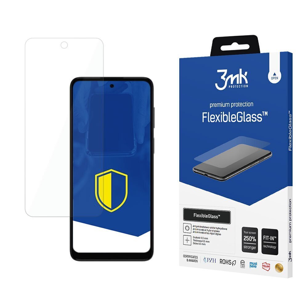 Motorola Moto G22 - 3mk FlexibleGlass™ screen protector цена и информация | Ekrāna aizsargstikli | 220.lv