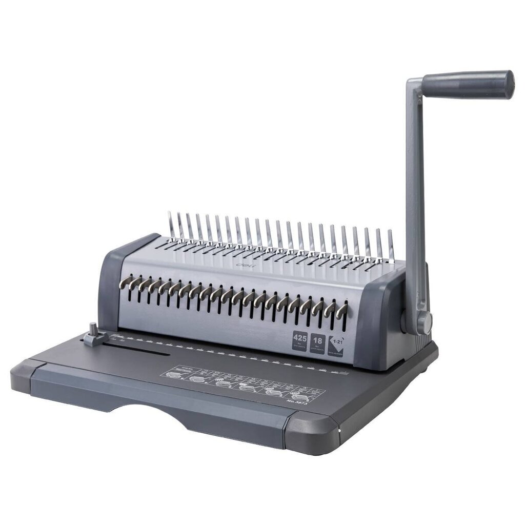Comb Binding Machine Deli E3873 cena un informācija | Kancelejas preces | 220.lv