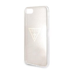 Guess чехол для iPhone 7 / 8 GUHCI8SGTLGO gold hard чехол Glitter Triangle цена и информация | Чехлы для телефонов | 220.lv