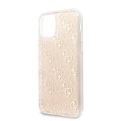 Guess case for Samsung Galaxy A31 A315 GUHCA31PCU4GLGO gold hard case 4G Glitter цена и информация | Чехлы для телефонов | 220.lv