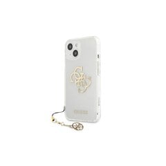 Guess чехол для iPhone 13 Mini 5,4'' GUHCP13SKS4GGO прозрачный hard чехол 4G Gold Charms Collection цена и информация | Чехлы для телефонов | 220.lv