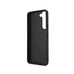 Karl Lagerfeld case for Samsung Galaxy S22 KLHCS22SOKPK hard case black Saffiano Iconic Patch цена и информация | Чехлы для телефонов | 220.lv